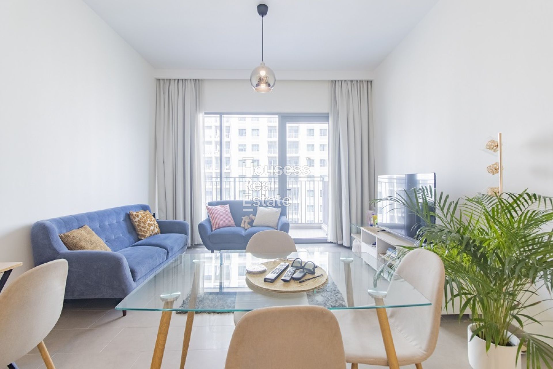 Apartment for Rent in Park Heights 1, Dubai Hills Estate Modern 1 BR | Fully Furnished | Relaxing Pool View