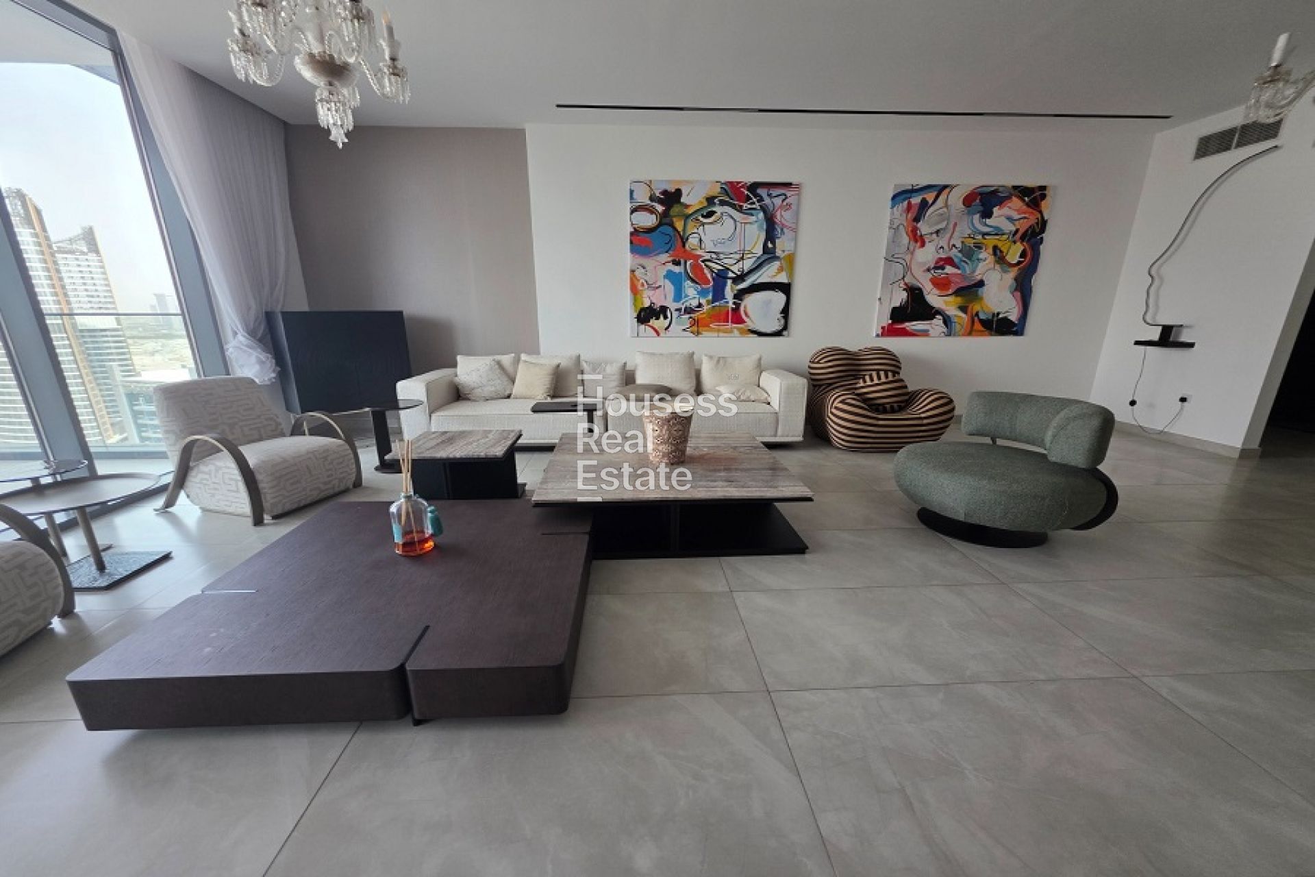 Apartment for Sale in The Paragon by IGO, Business Bay Fully Furnished 3BR|Higgh Floor|Vacant