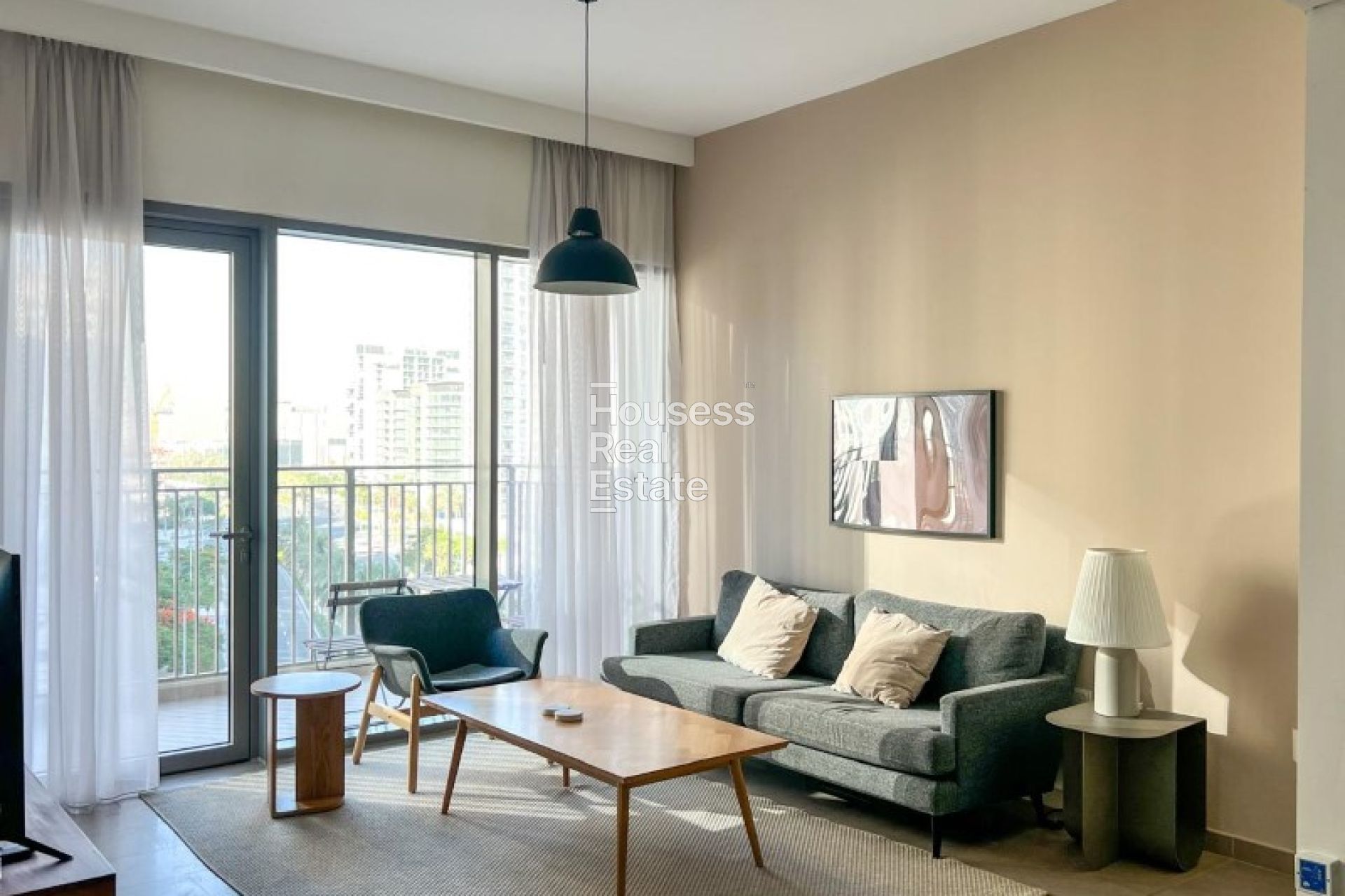 Apartment for Rent in Park Heights 1, Dubai Hills Estate Fully Furnished | Low floor | Premium Community