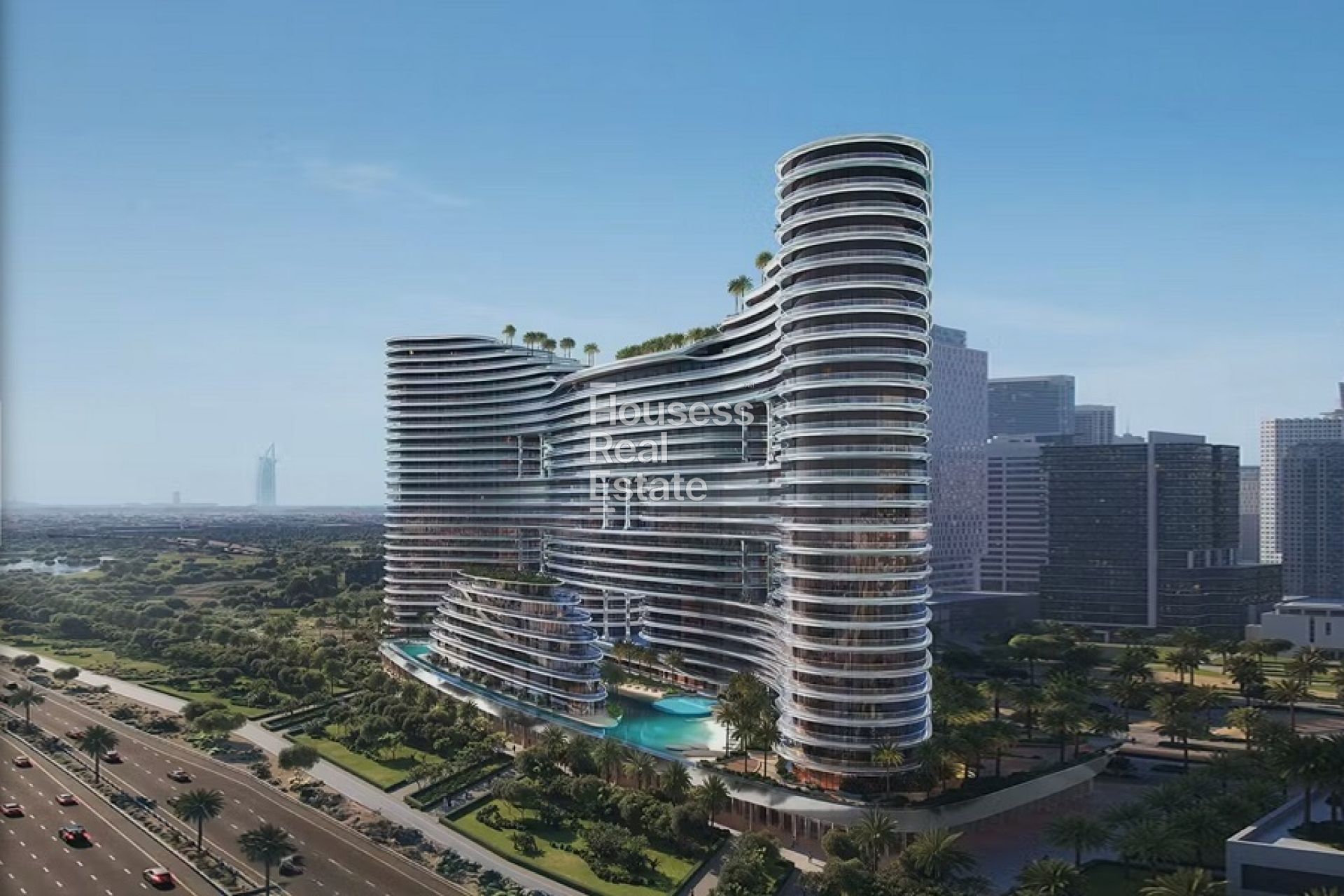 Binghatti Aquarise by Binghatti in Business Bay