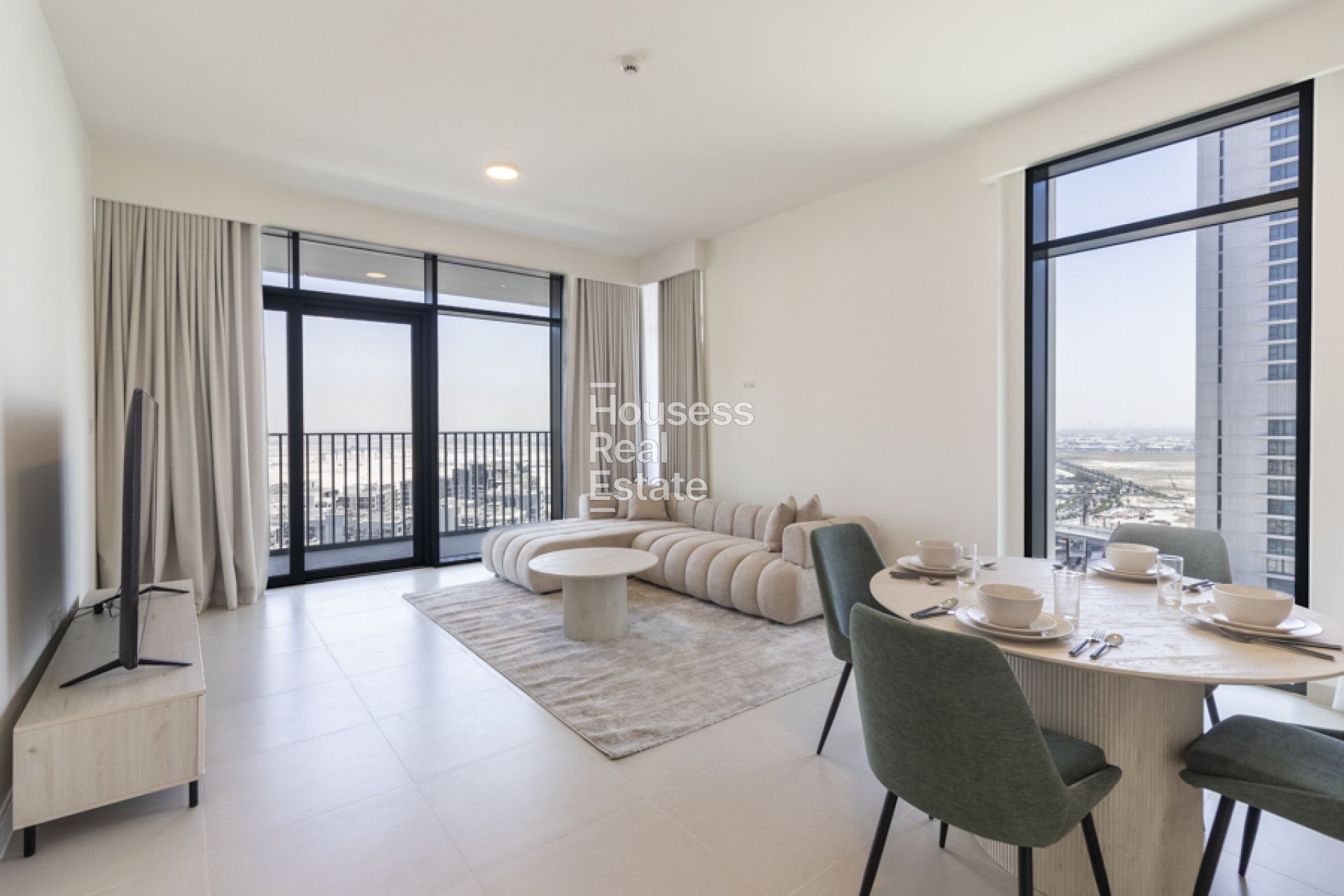 Apartment for Sale in Palace Residence North, Dubai Creek Harbour (The Lagoons) Waterfront Home | Premium High-Floor | Furnished
