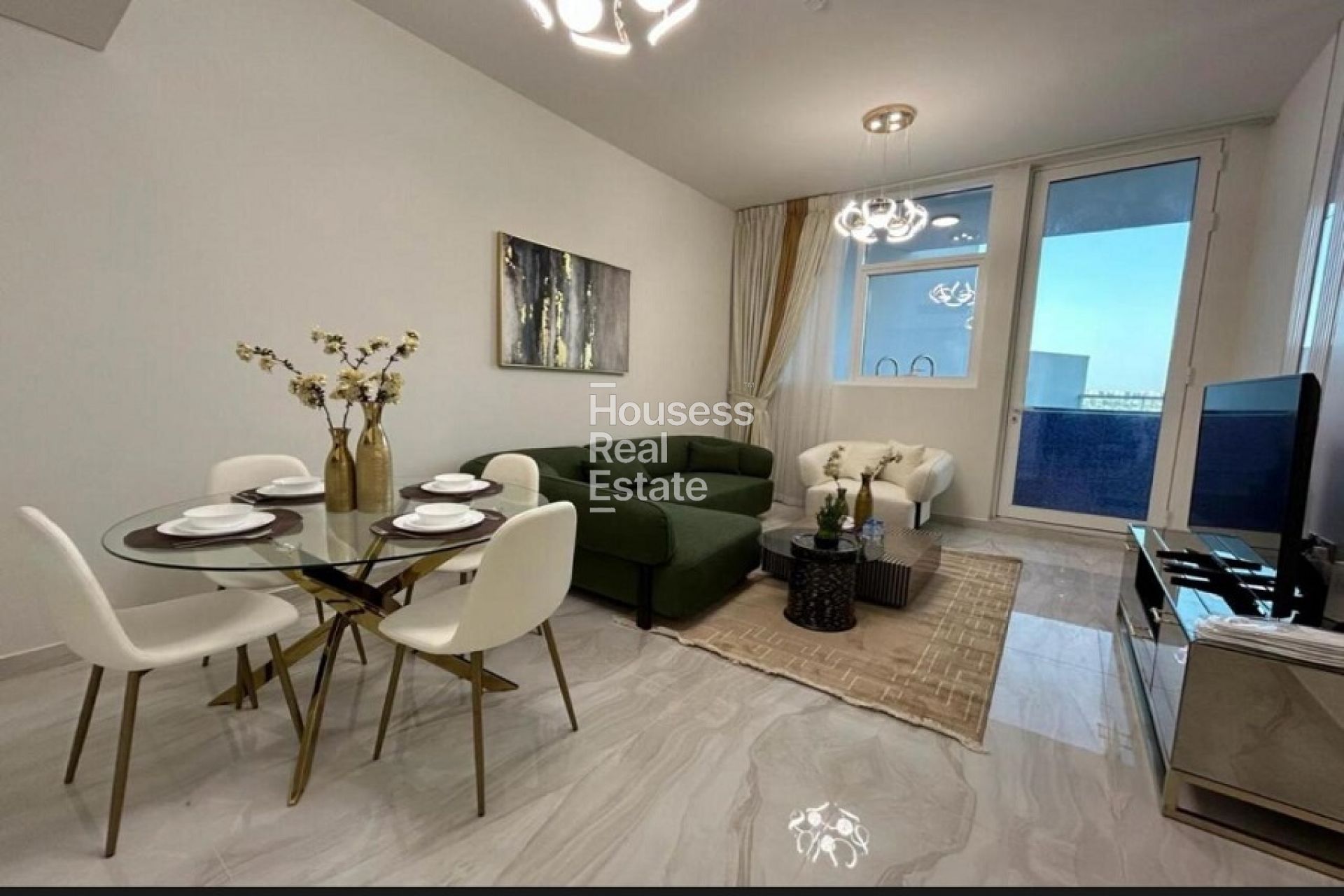 Apartment for Rent 2BR plus Maid|Fully Furnished|Semi Closed Kitchen