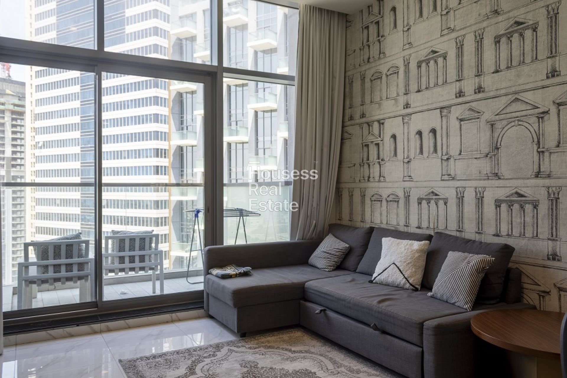 Apartment for Rent in Atria Residences, Business Bay Fully Furnished 1BR|High Floor|Prime Business Bay