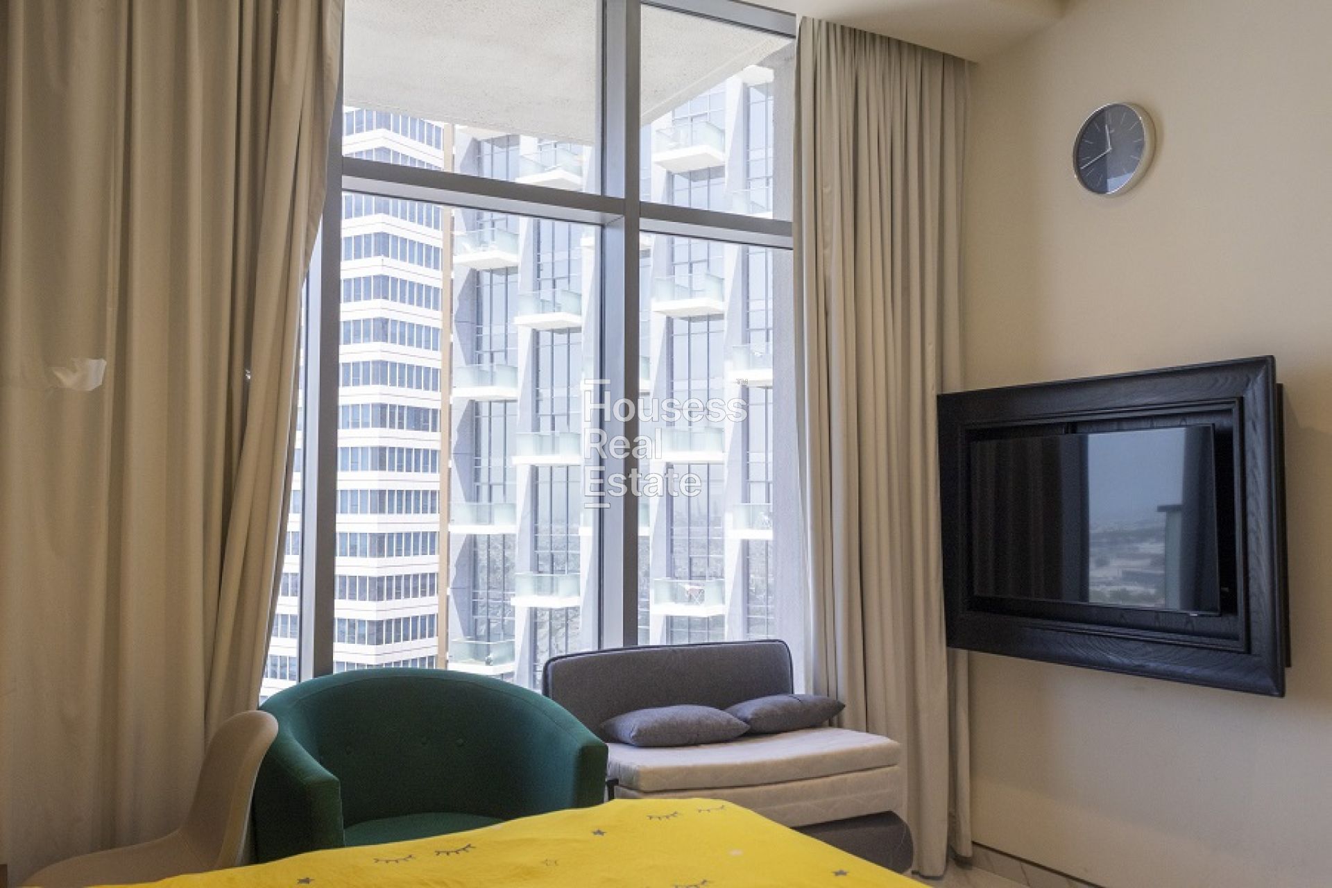 Apartment for Rent in Atria Residences, Business Bay Fully Furnished 1BR|High Floor|Prime Business Bay